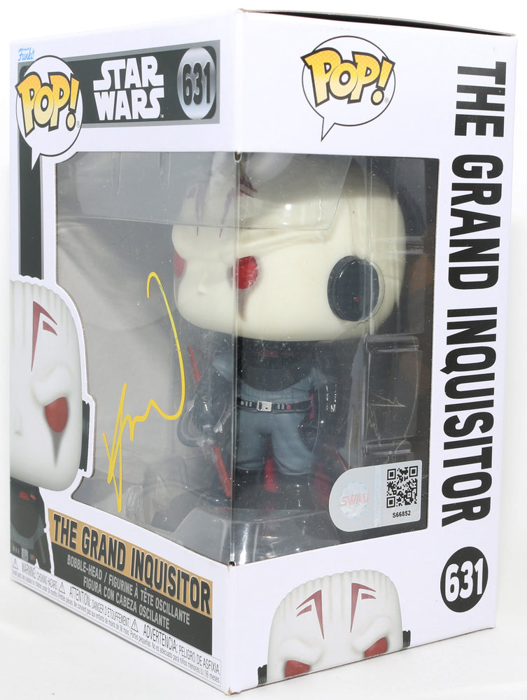 
                  
                    Rupert Friend as The Grand Inquisitor in Star Wars: Obi-Wan Kenobi (SWAU) Signed Funko POP! #631
                  
                