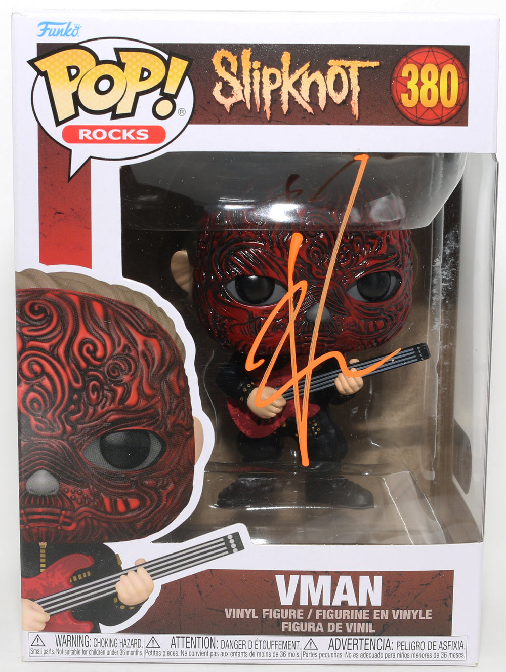 Alessandro Venturella / Vman from Slipknot (SWAU) Signed Funko POP! #380