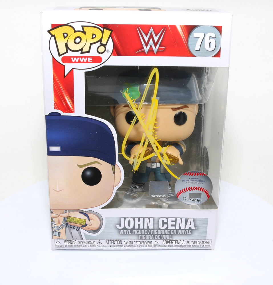 
                  
                    John Cena WWE Wrestler (SWAU) Signed Funko POP! #76
                  
                