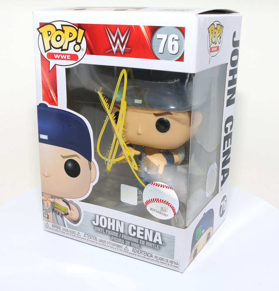 
                  
                    John Cena WWE Wrestler (SWAU) Signed Funko POP! #76
                  
                