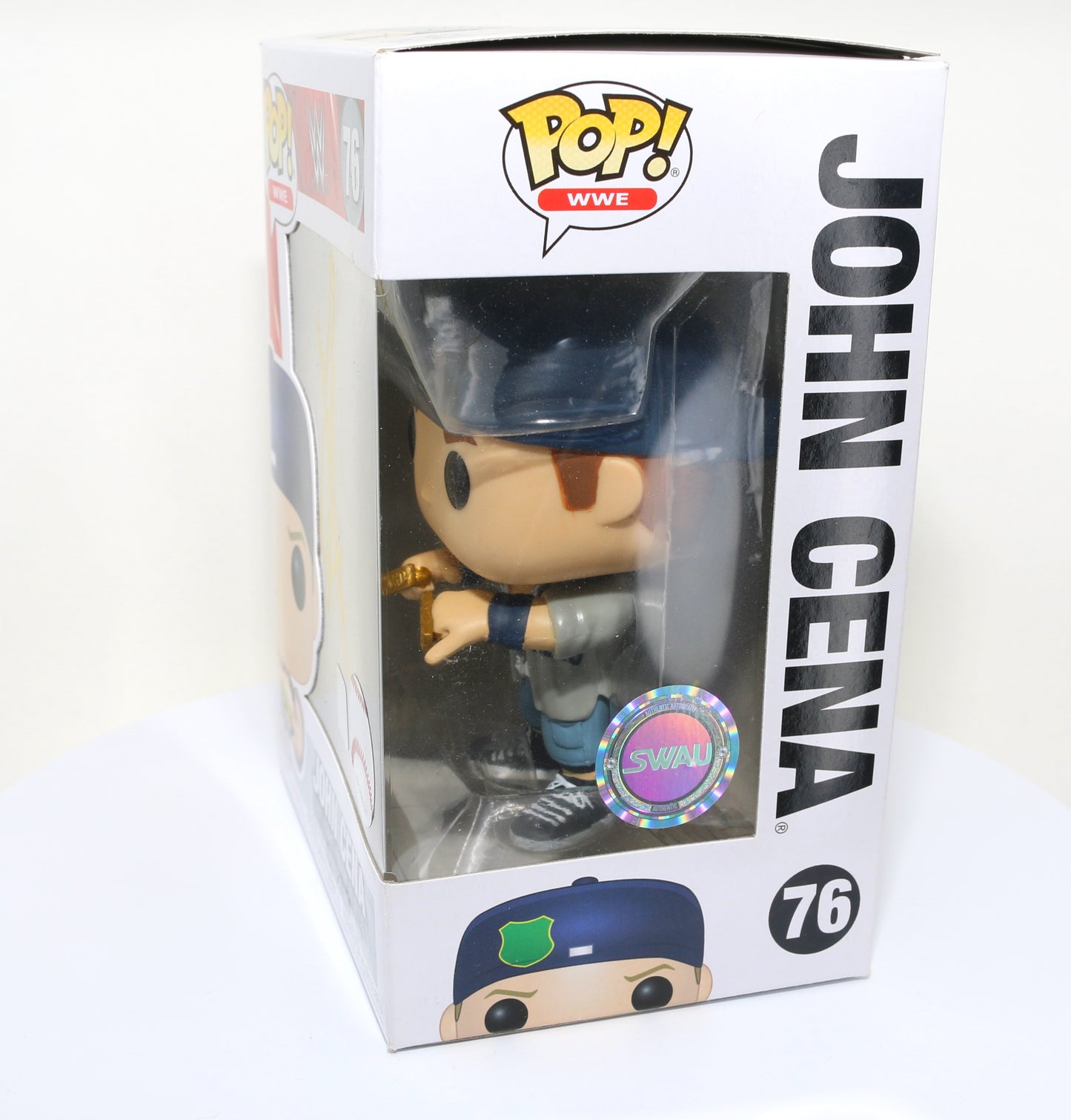 
                  
                    John Cena WWE Wrestler (SWAU) Signed Funko POP! #76
                  
                