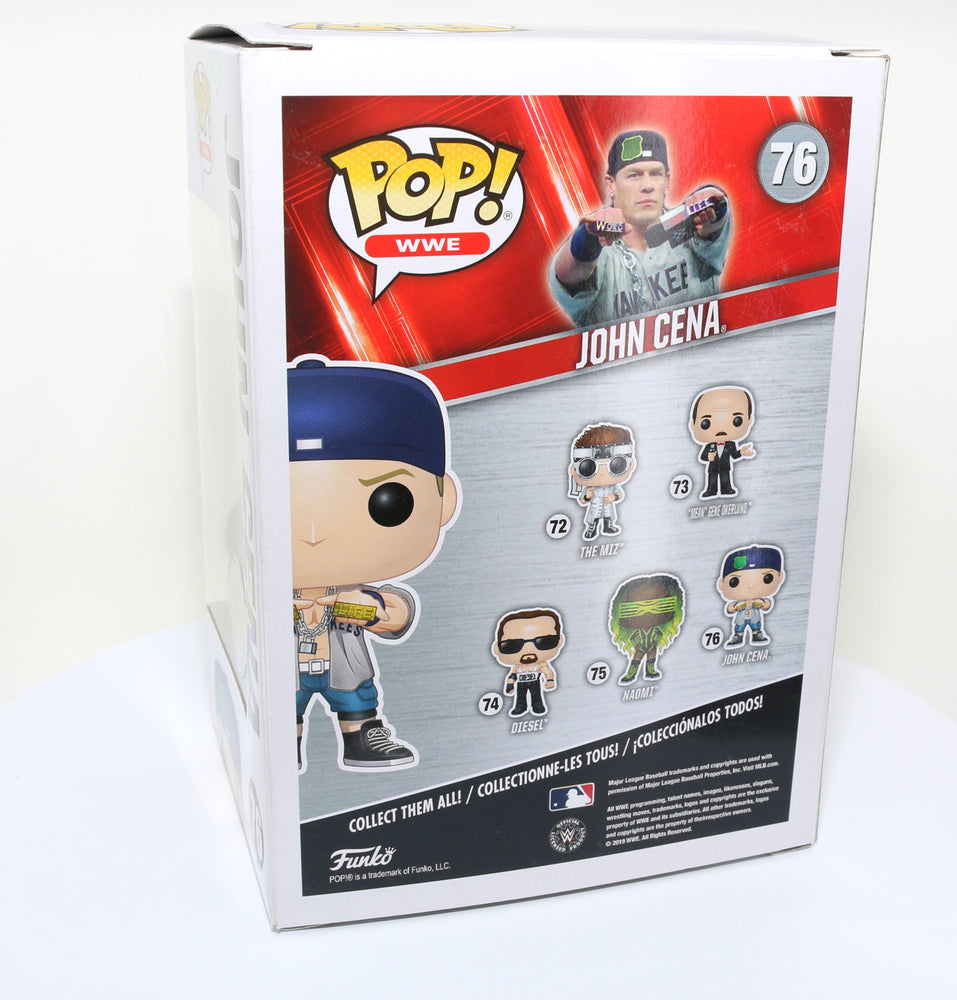 
                  
                    John Cena WWE Wrestler (SWAU) Signed Funko POP! #76
                  
                