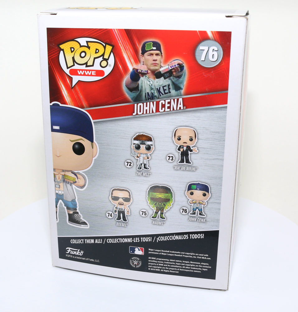 
                  
                    John Cena WWE Wrestler (SWAU) Signed Funko POP! #76
                  
                