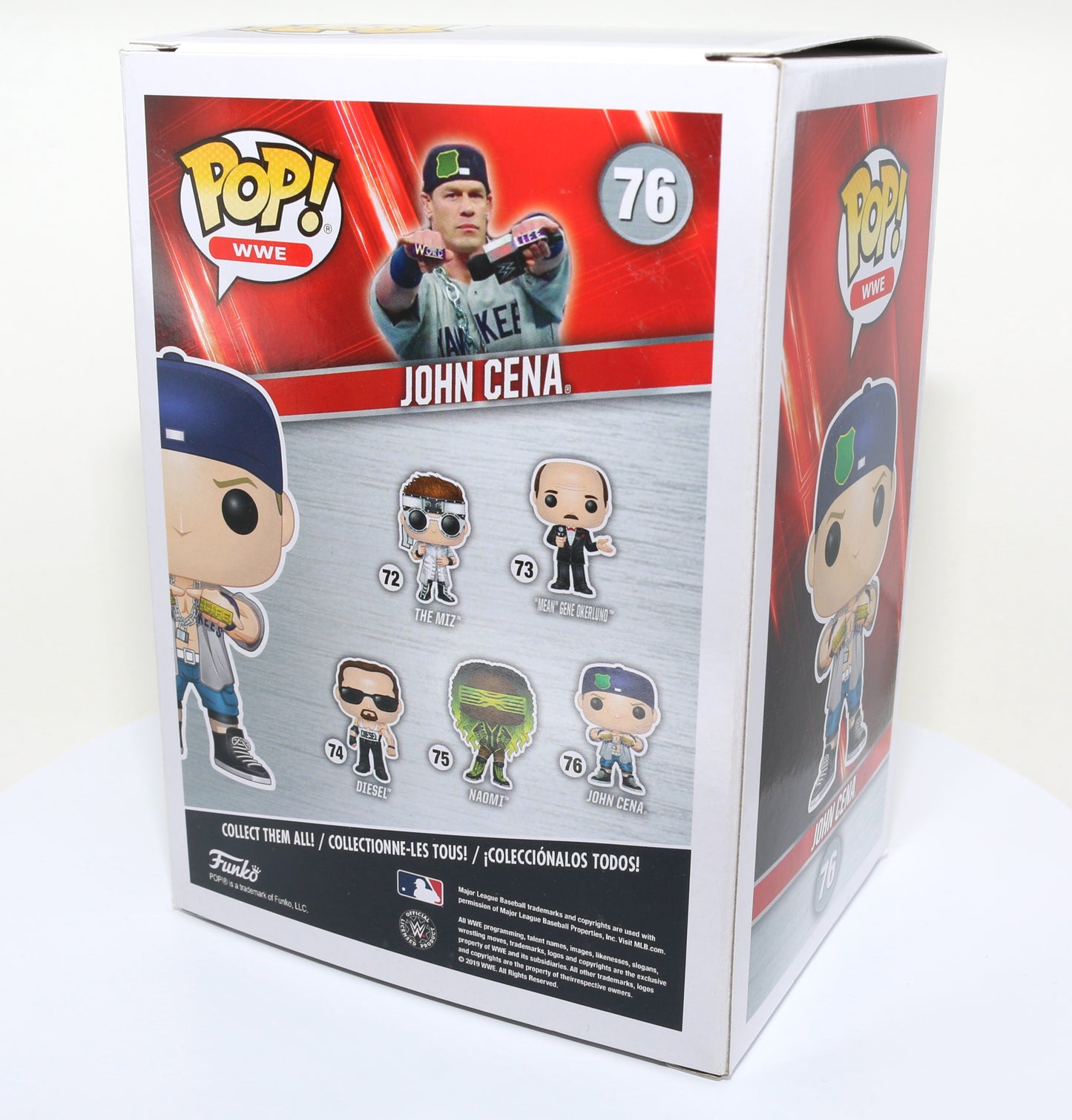 
                  
                    John Cena WWE Wrestler (SWAU) Signed Funko POP! #76
                  
                