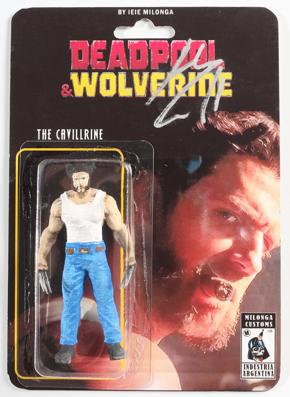 Henry Cavill as The Cavillrine in Deadpool & Wolverine (SWAU) Signed Custom Action Figure