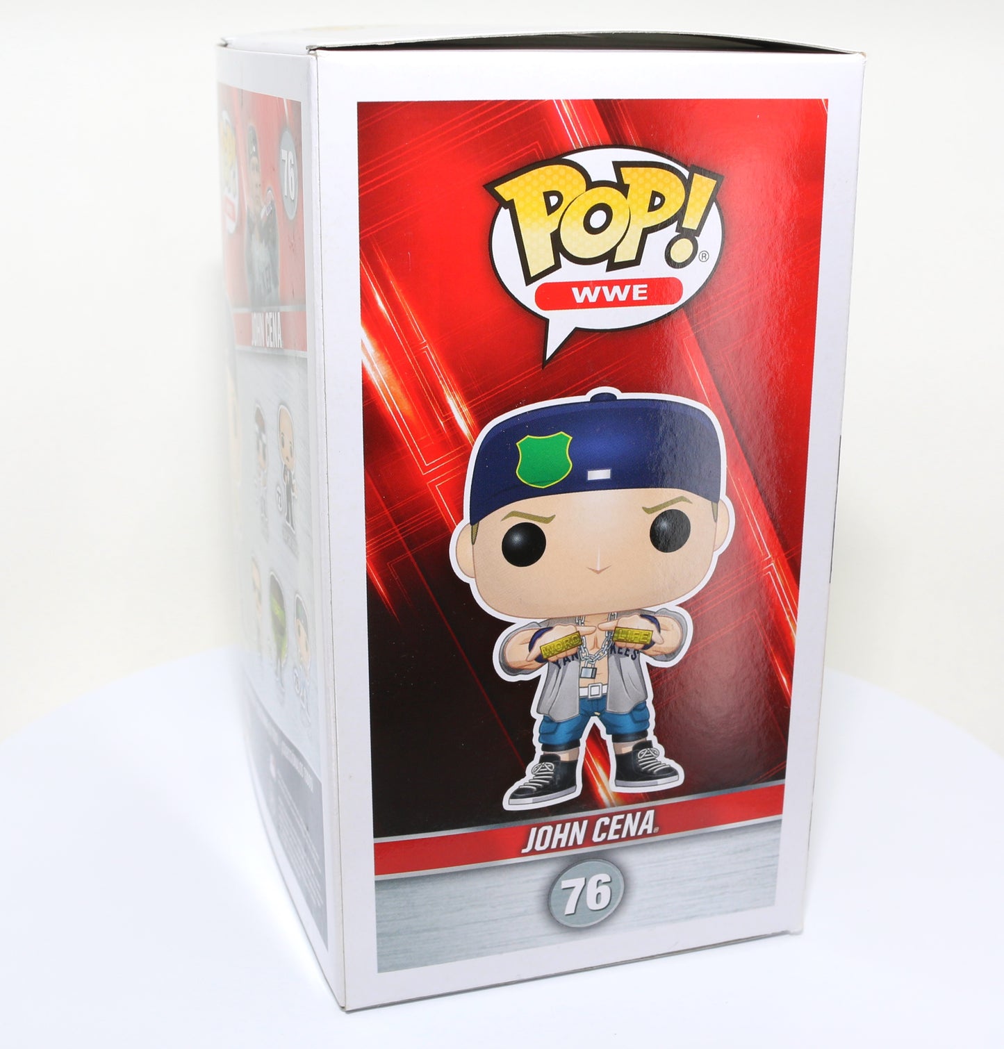 
                  
                    John Cena WWE Wrestler (SWAU) Signed Funko POP! #76
                  
                
