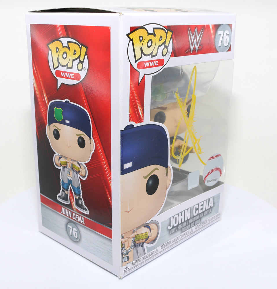 
                  
                    John Cena WWE Wrestler (SWAU) Signed Funko POP! #76
                  
                