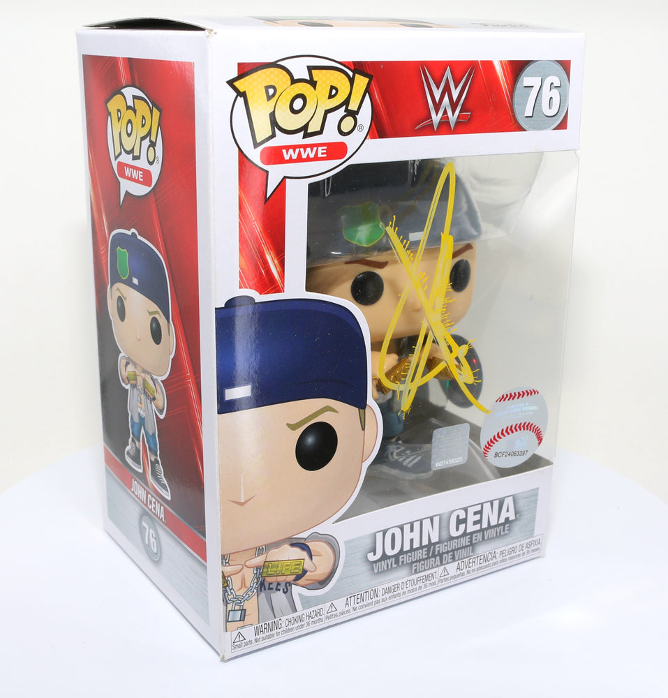
                  
                    John Cena WWE Wrestler (SWAU) Signed POP! Funko #76
                  
                