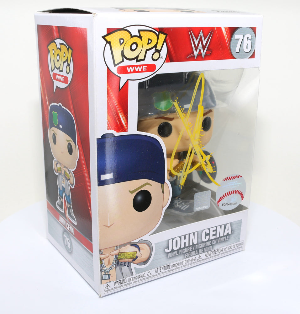 
                  
                    John Cena WWE Wrestler (SWAU) Signed Funko POP! #76
                  
                