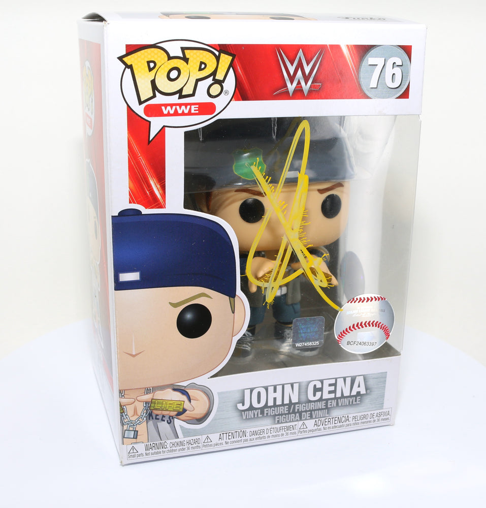 
                  
                    John Cena WWE Wrestler (SWAU) Signed Funko POP! #76
                  
                