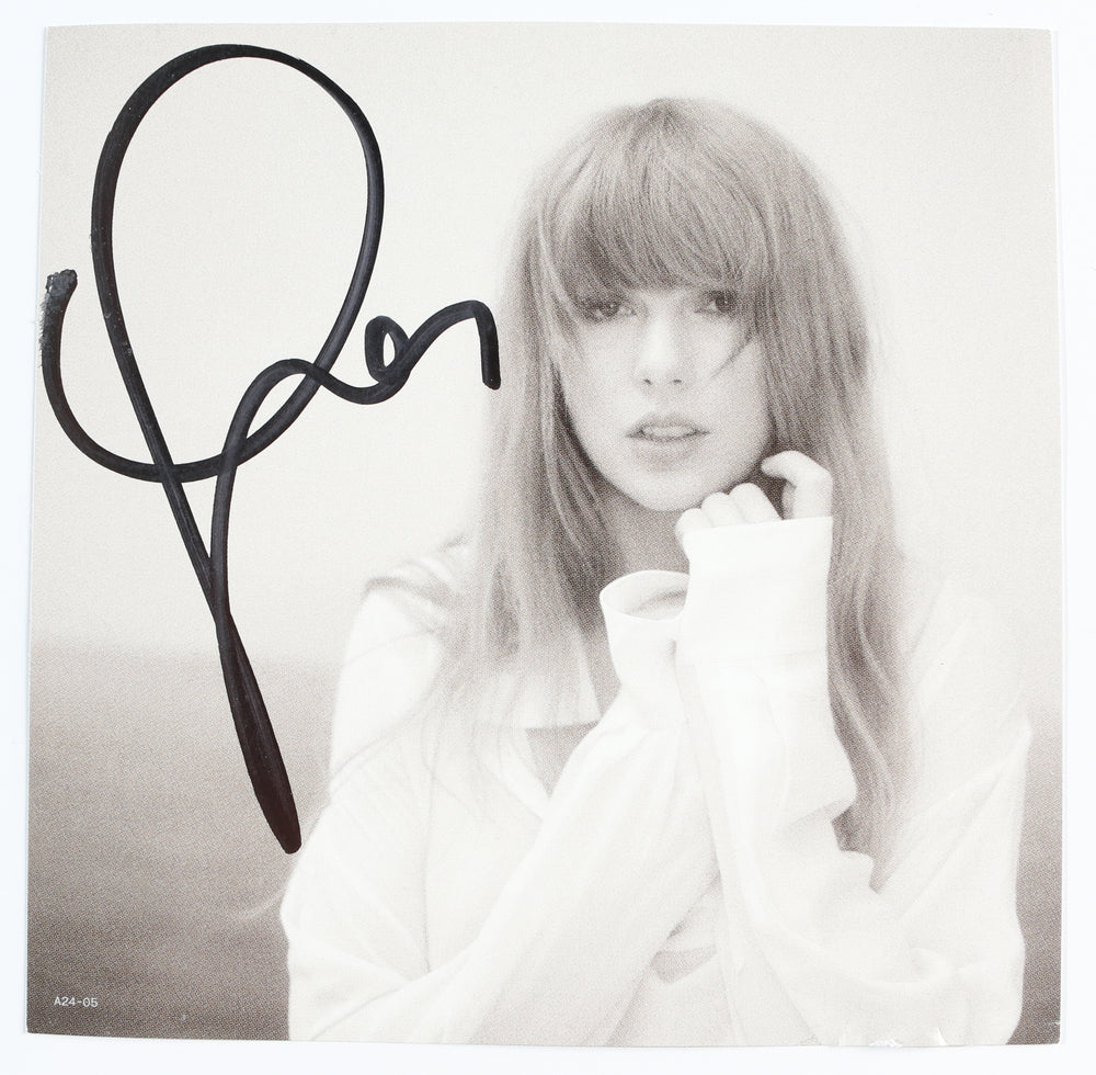 
                  
                    The Tortured Poets Department CD Album Insert Signed by Taylor Swift
                  
                