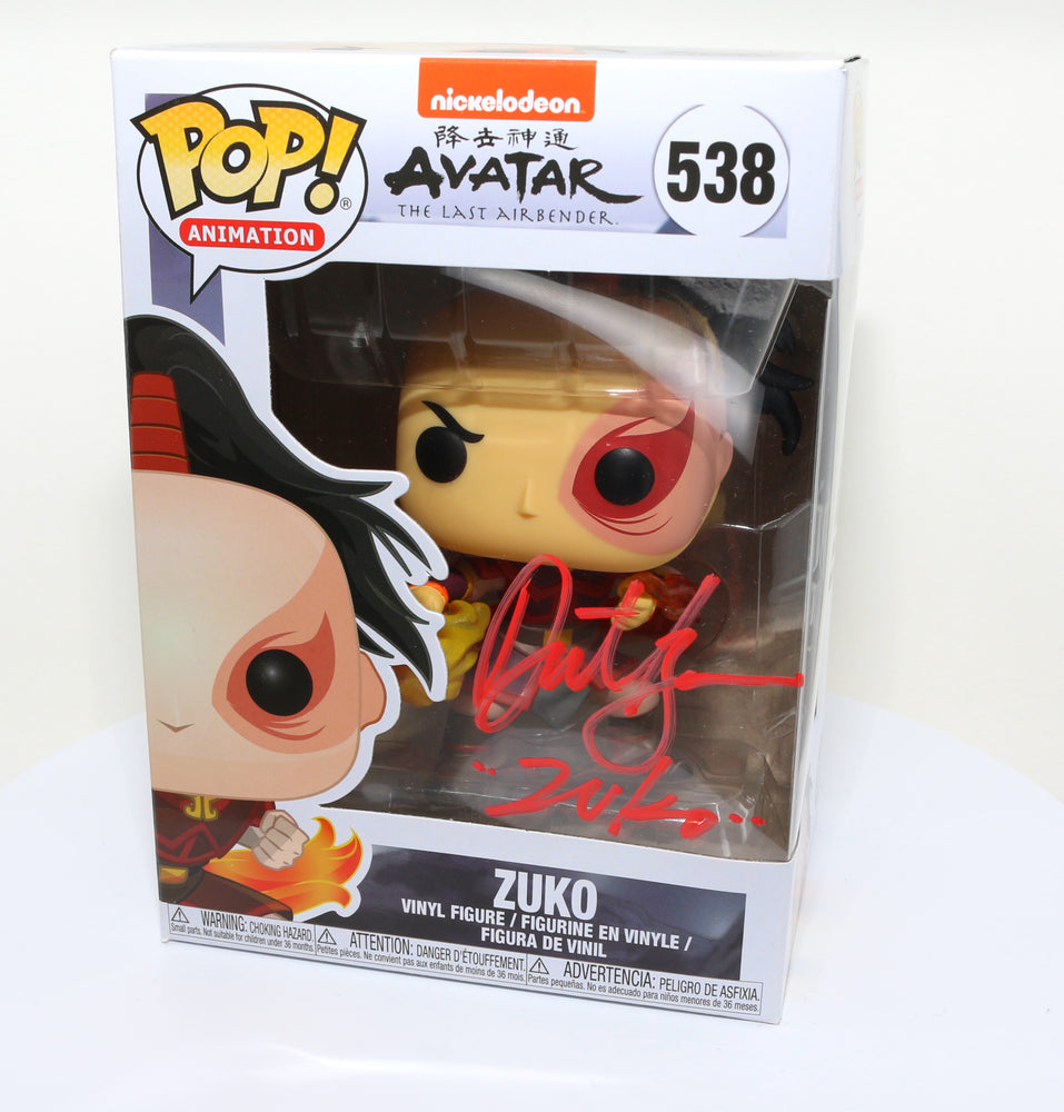 
                  
                    Dante Basco as Zuko in Avatar: The Last Airbender (SWAU Witnessed) Signed POP! Funko #538
                  
                