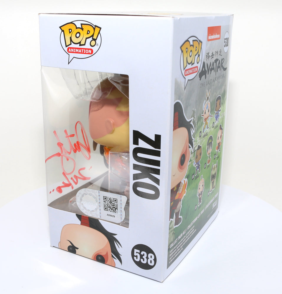 
                  
                    Dante Basco as Zuko in Avatar: The Last Airbender (SWAU Witnessed) Signed POP! Funko #538
                  
                