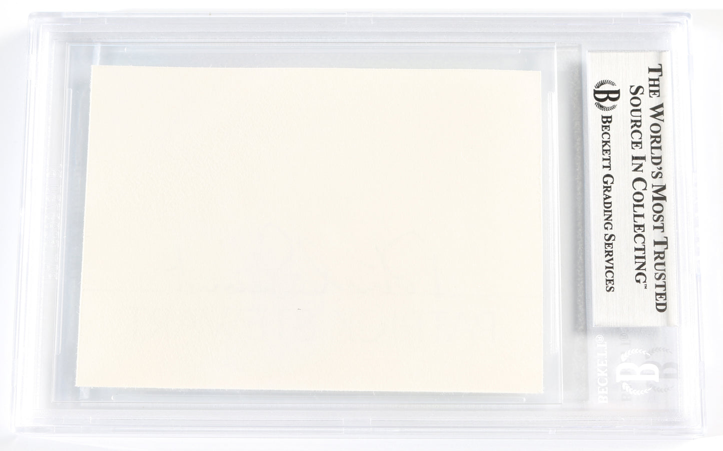 
                  
                    Patrick Stewart from X-Men, Logan, Doctor Strange in the Multiverse of Madness, Ted, & Excalibur (Beckett Encapsulated) Signed 2.5x3.5 Index Card
                  
                