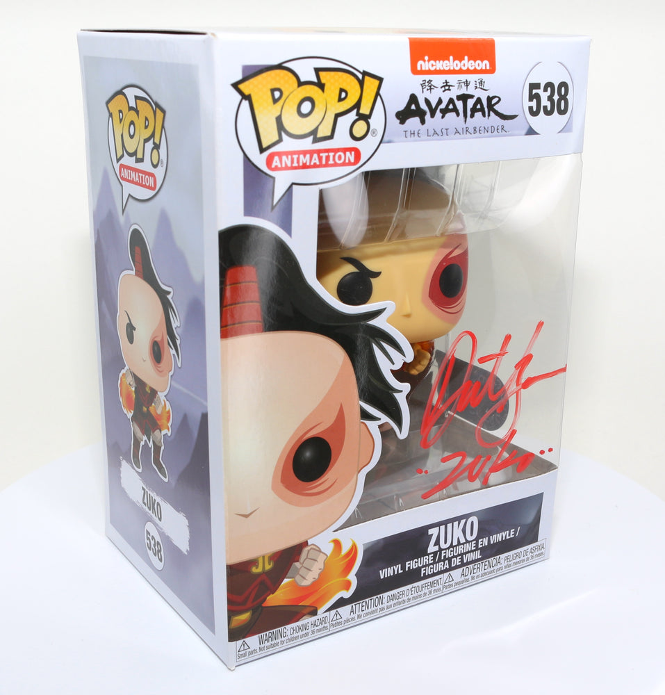 
                  
                    Dante Basco as Zuko in Avatar: The Last Airbender (SWAU Witnessed) Signed POP! Funko #538
                  
                