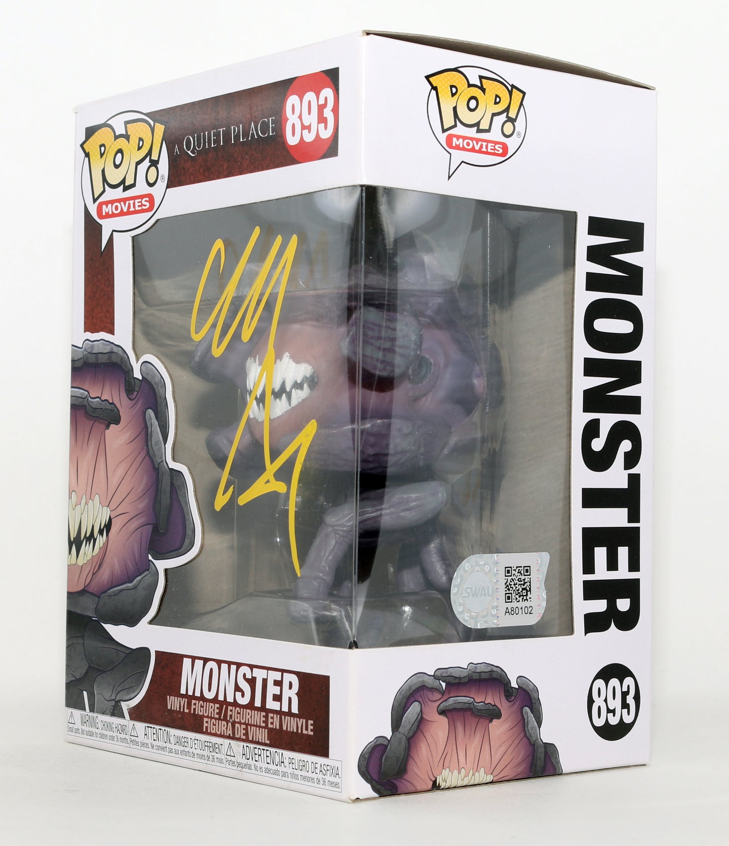 
                  
                    Cillian Murphy as Emmett in A Quiet Place Part 2 (SWAU) Signed Funko POP! #893
                  
                