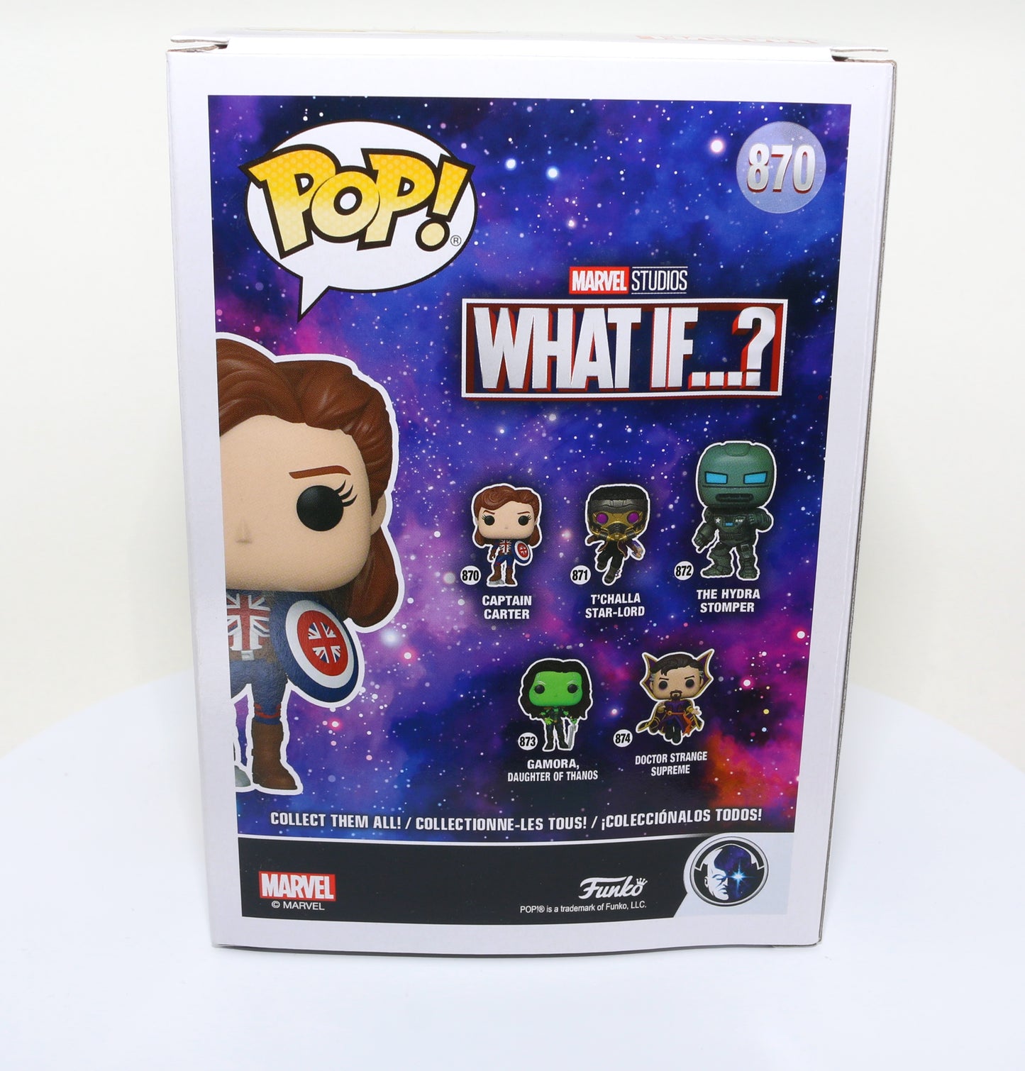 
                  
                    Hayley Atwell as Captain Carter in Marvel's What If...? (SWAU Witnessed) Signed Funko POP! #870
                  
                