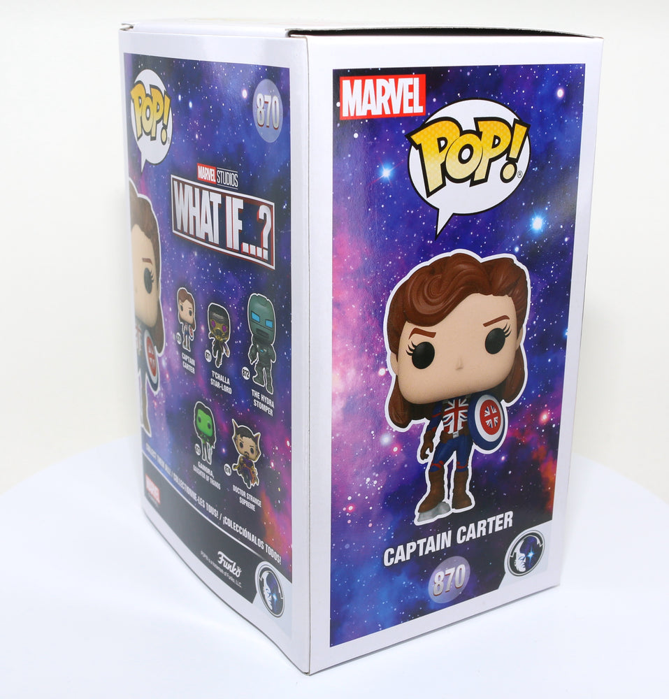 
                  
                    Hayley Atwell as Captain Carter in Marvel's What If...? (SWAU Witnessed) Signed Funko POP! #870
                  
                