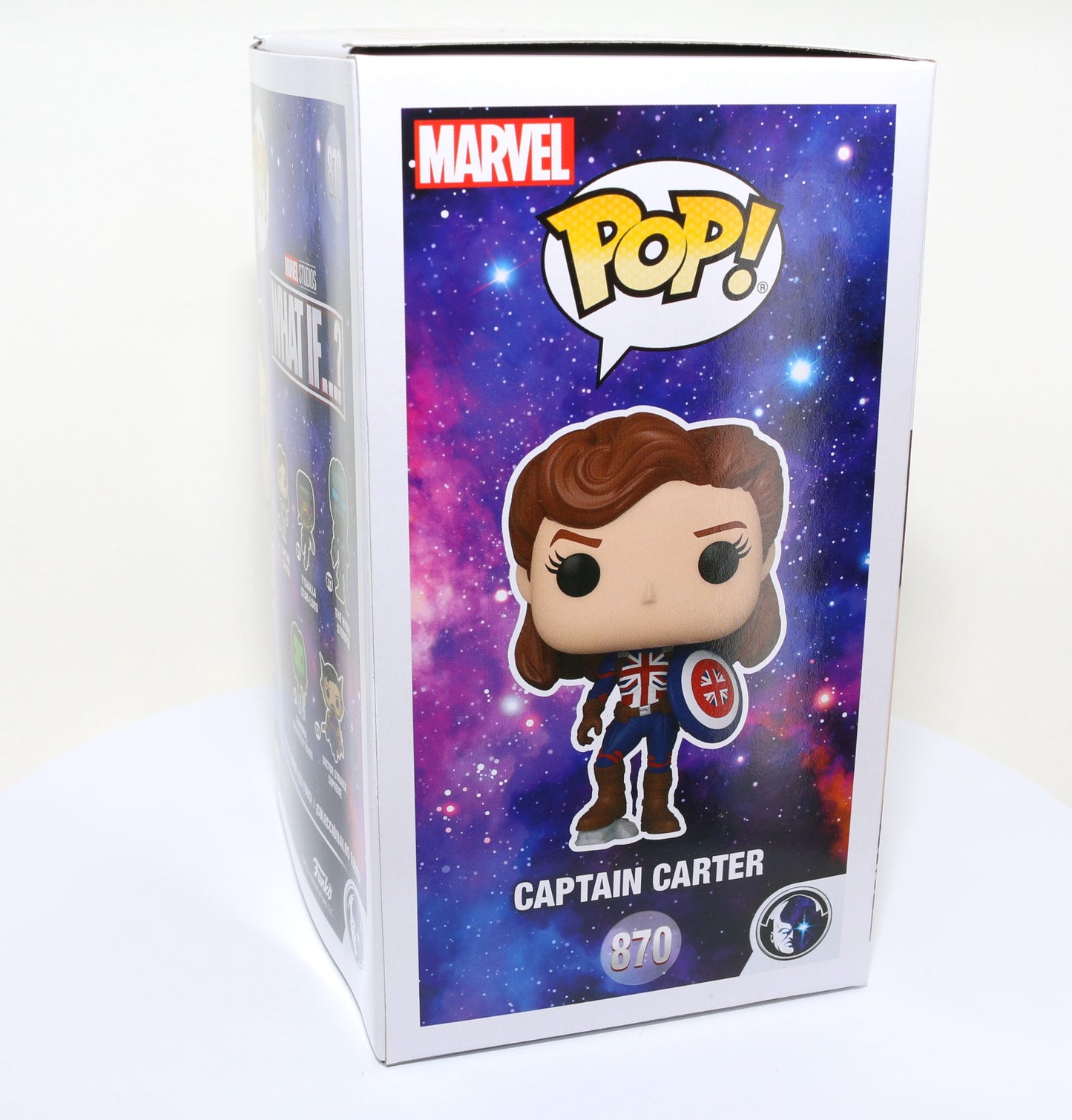 
                  
                    Hayley Atwell as Captain Carter in Marvel's What If...? (SWAU Witnessed) Signed Funko POP! #870
                  
                