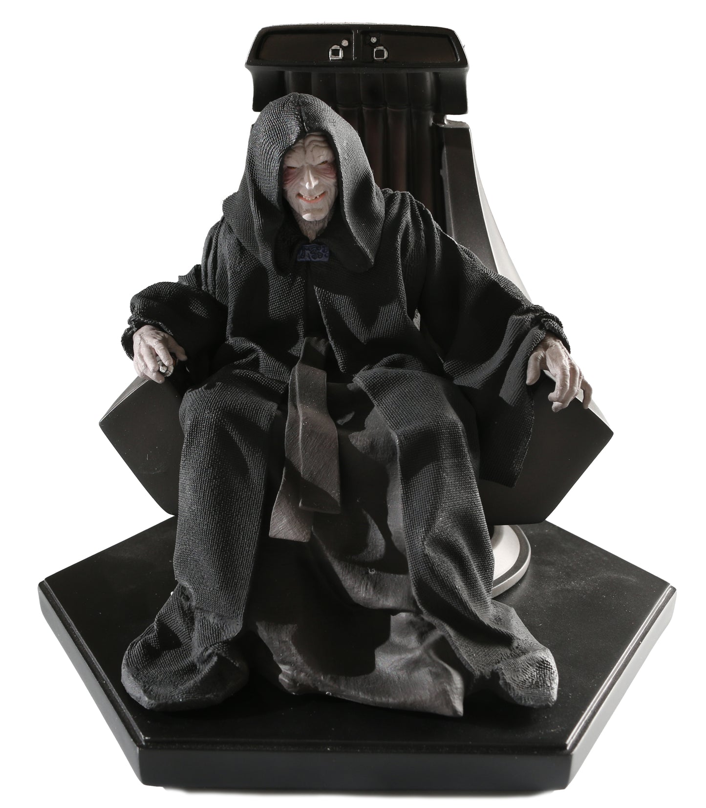 
                  
                    Ian McDiarmid as Emperor Palpatine in Star Wars (Topps Star Wars Authentics) Signed Iron Studios 1/10 Scale Statue
                  
                