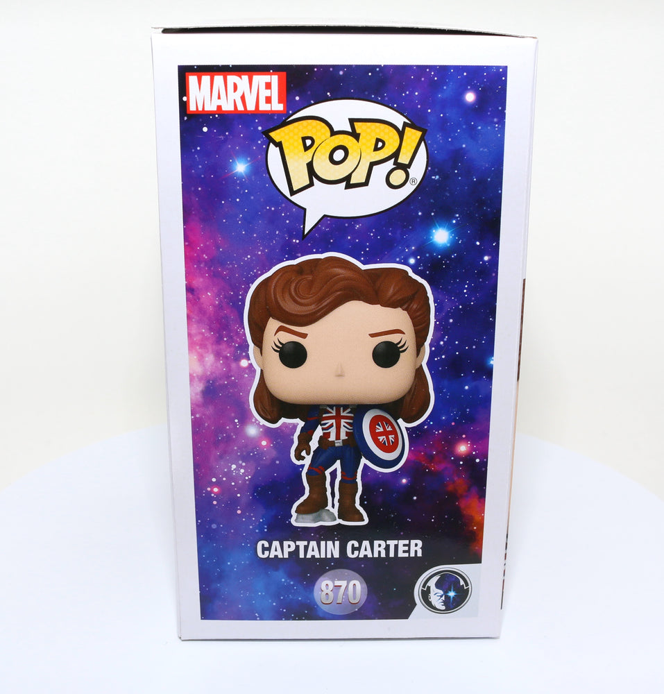 
                  
                    Hayley Atwell as Captain Carter in Marvel's What If...? (SWAU Witnessed) Signed Funko POP! #870
                  
                