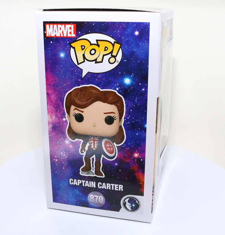 
                  
                    Hayley Atwell as Captain Carter in Marvel's What If...? (SWAU Witnessed) Signed Funko POP! #870
                  
                