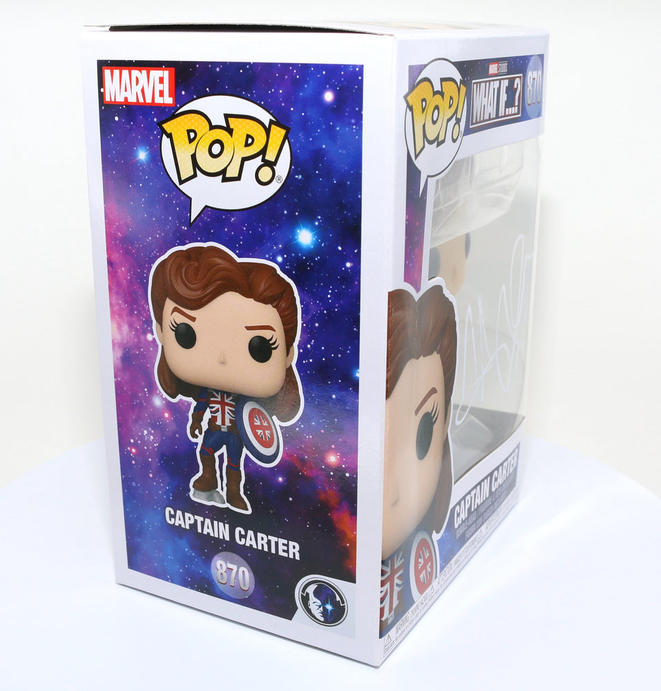 
                  
                    Hayley Atwell as Captain Carter in Marvel's What If...? (SWAU Witnessed) Signed Funko POP! #870
                  
                