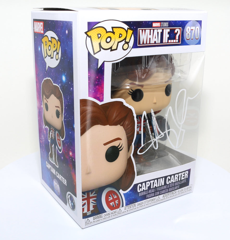 
                  
                    Hayley Atwell as Captain Carter in Marvel's What If...? (SWAU Witnessed) Signed Funko POP! #870
                  
                