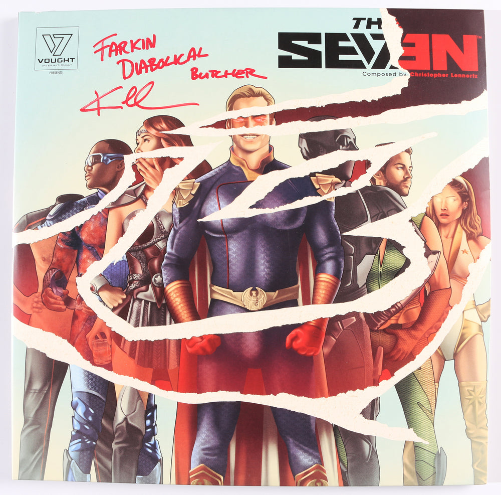 Karl Urban as Billy Butcher in The Boys Signed The Seven 12