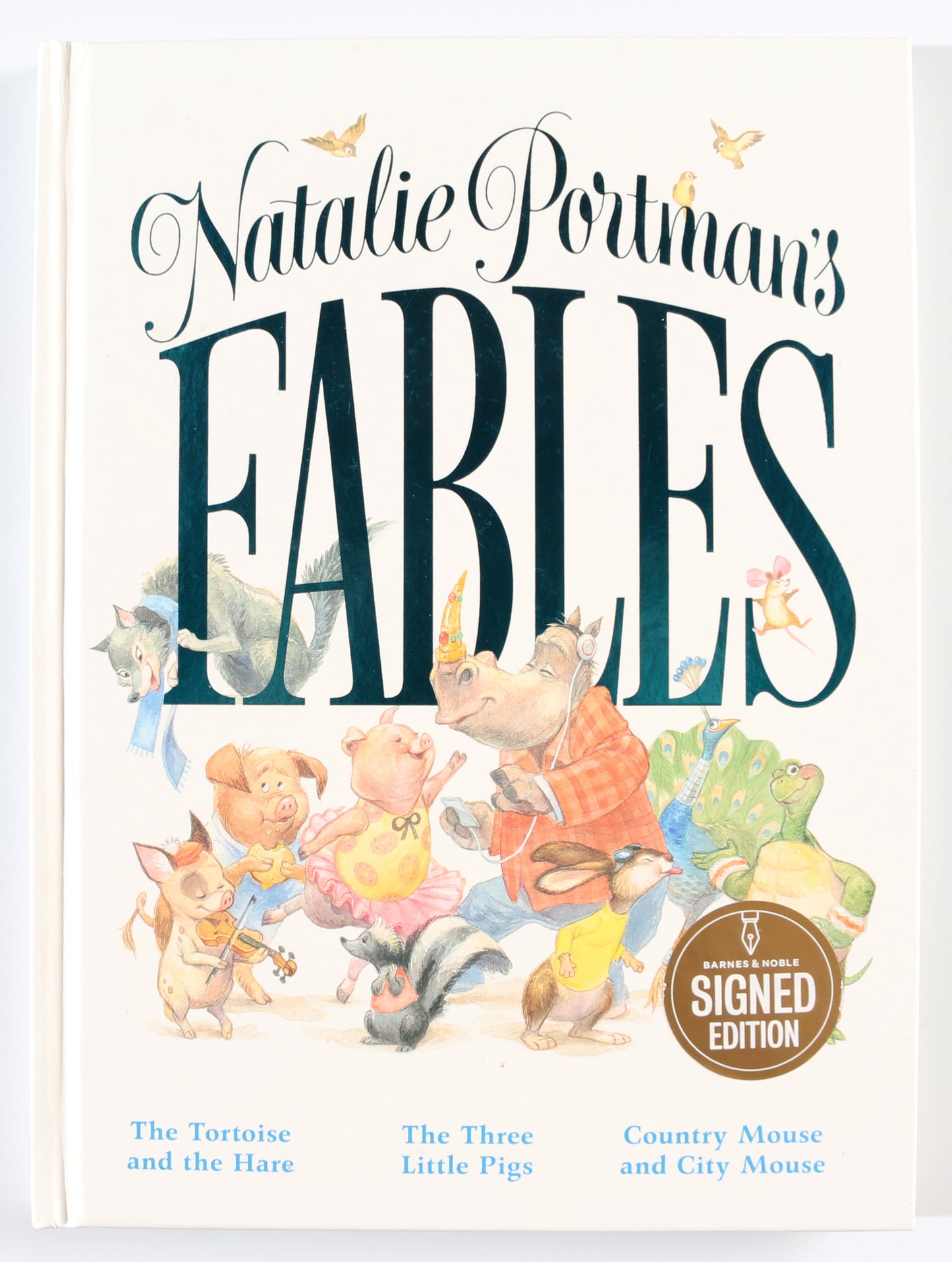 
                  
                    Natalie Portman's Fables Hardcover Children's Picture Book Signed by Natalie Portman
                  
                