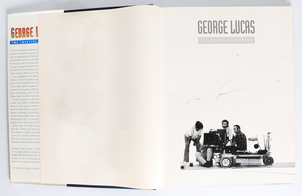 
                  
                    George Lucas The Creative Impulse Hardcover Book Signed by Creator / Director of Star Wars & Indiana Jones: George Lucas
                  
                