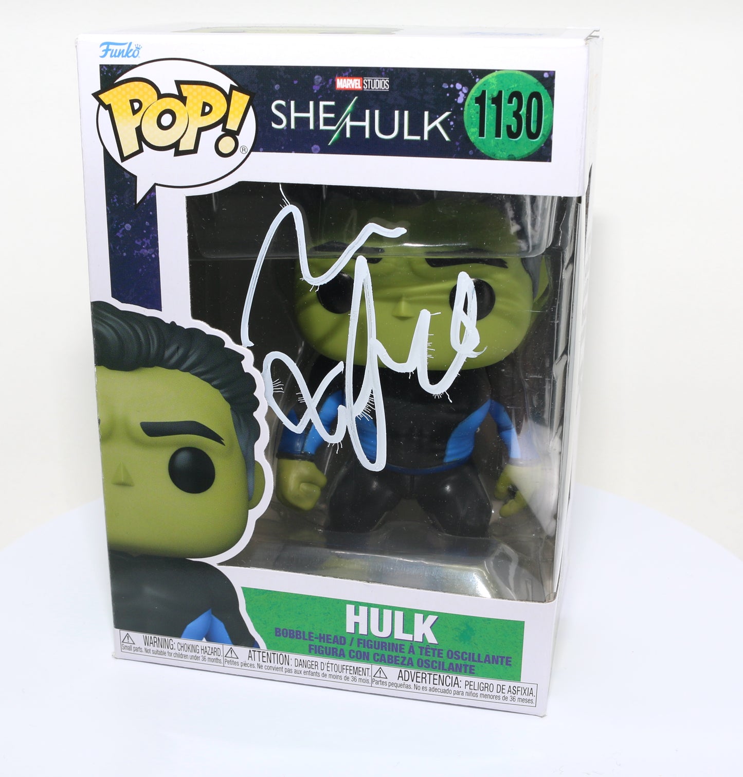 
                  
                    Mark Ruffalo as the Hulk in She-Hulk (SWAU) Signed Funko POP! #1130
                  
                