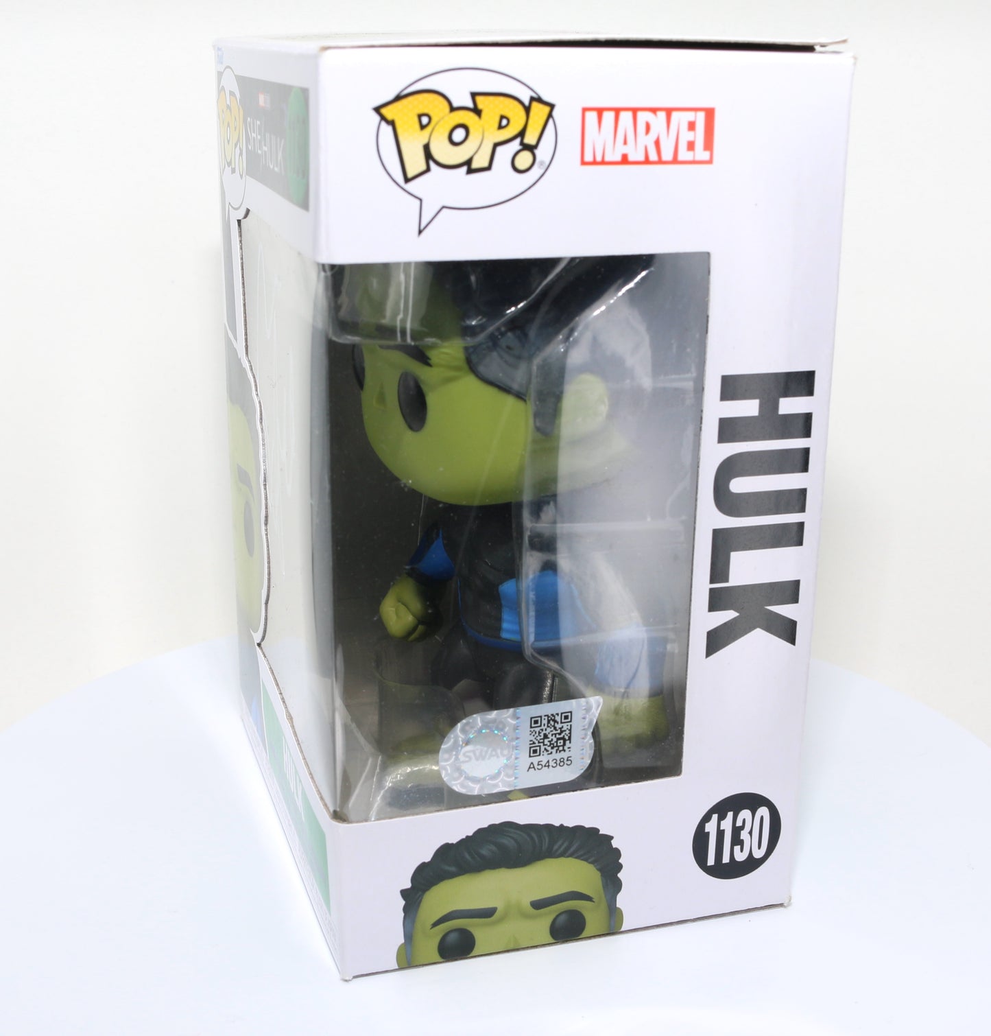 
                  
                    Mark Ruffalo as the Hulk in She-Hulk (SWAU) Signed Funko POP! #1130
                  
                