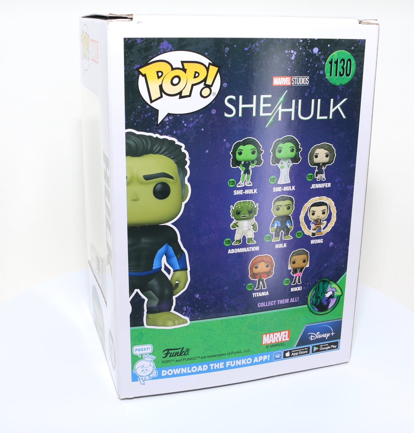 
                  
                    Mark Ruffalo as the Hulk in She-Hulk (SWAU) Signed Funko POP! #1130
                  
                
