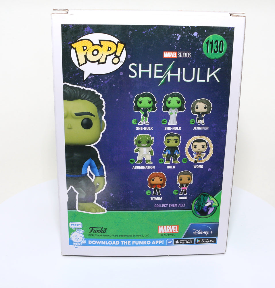 
                  
                    Mark Ruffalo as the Hulk in She-Hulk (SWAU) Signed Funko POP! #1130
                  
                