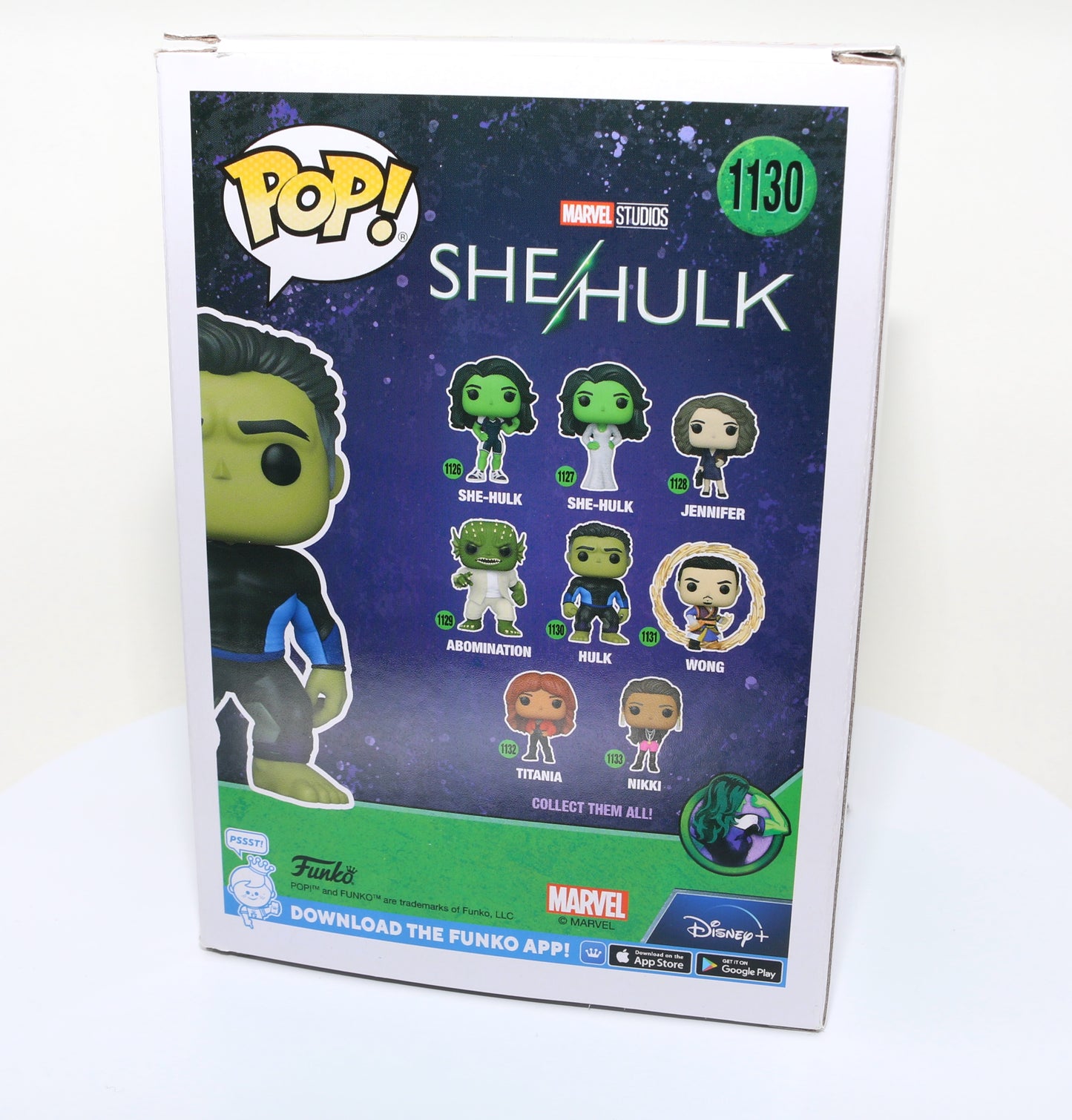 
                  
                    Mark Ruffalo as the Hulk in She-Hulk (SWAU) Signed Funko POP! #1130
                  
                