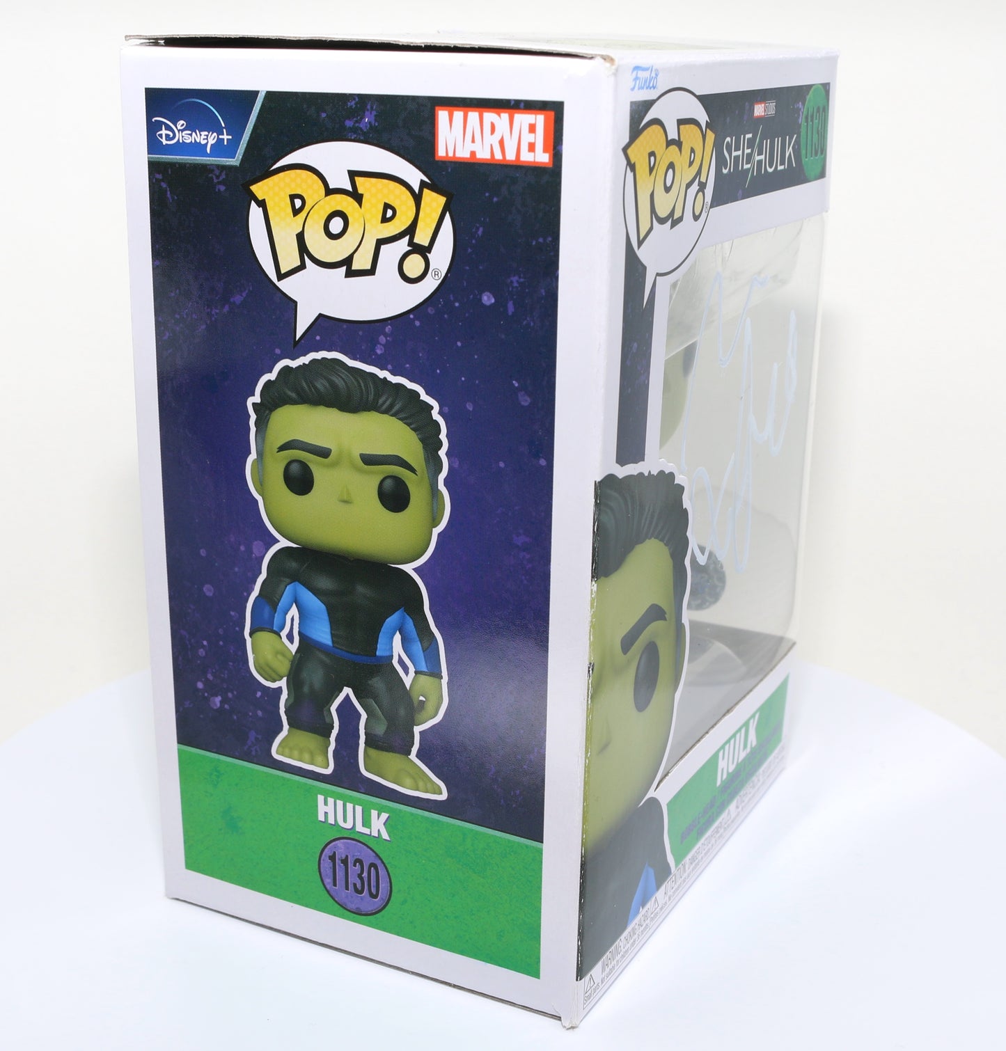 
                  
                    Mark Ruffalo as the Hulk in She-Hulk (SWAU) Signed Funko POP! #1130
                  
                