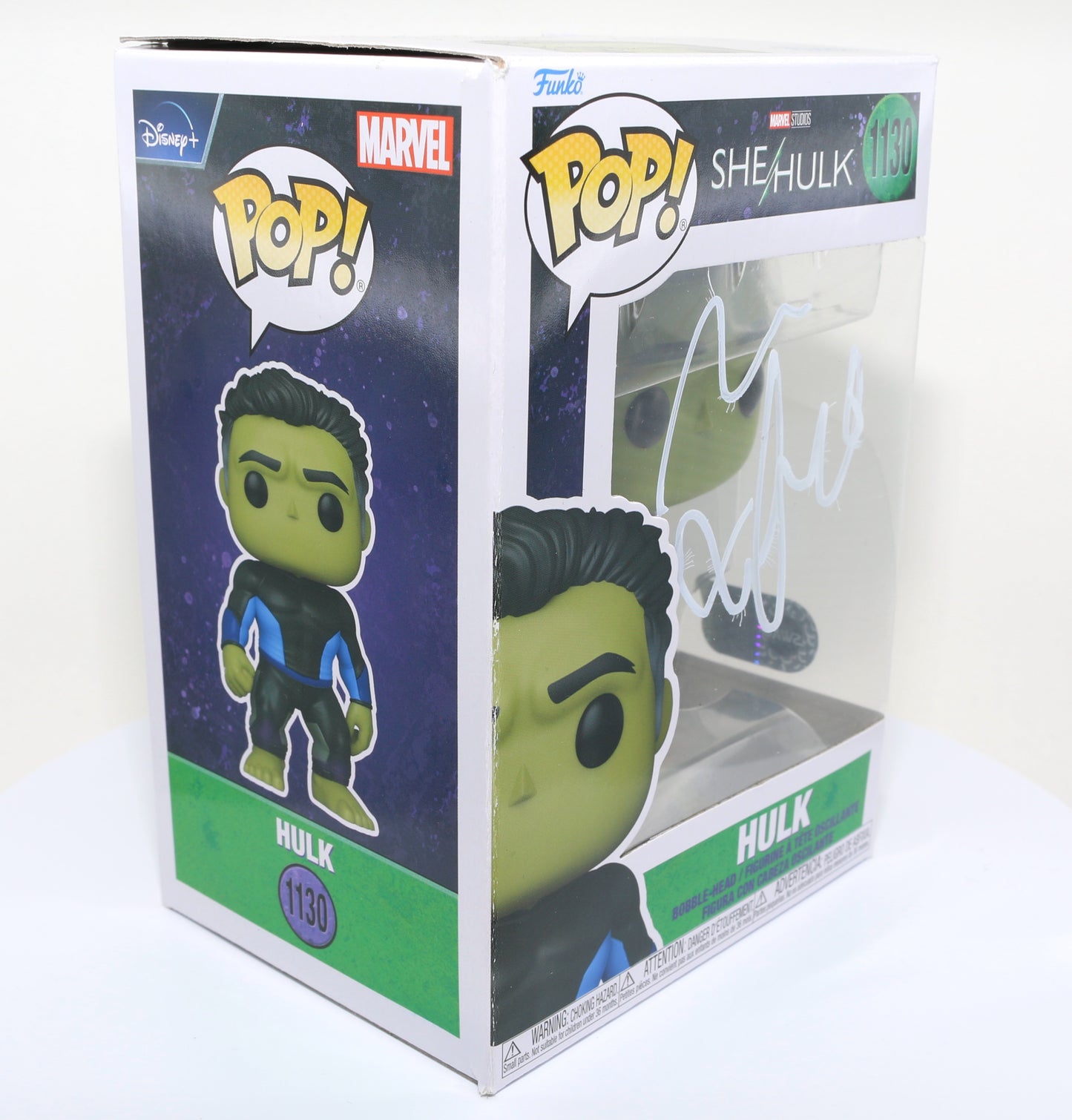 
                  
                    Mark Ruffalo as the Hulk in She-Hulk (SWAU) Signed Funko POP! #1130
                  
                