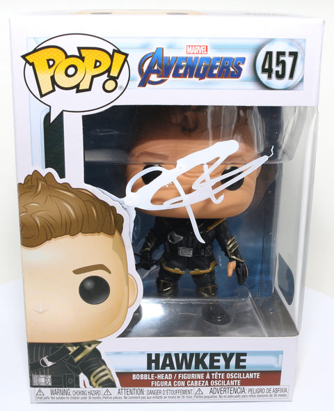 Jeremy Renner as Hawkeye in Avengers: Endgame (SWAU Witnessed) Signed Funko POP! #457
