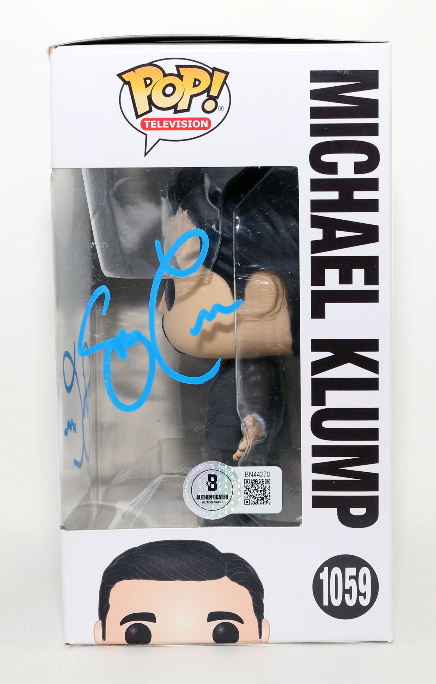 
                  
                    Steve Carell as Michael Klump in The Office (Beckett) Signed Funko POP! #1059
                  
                