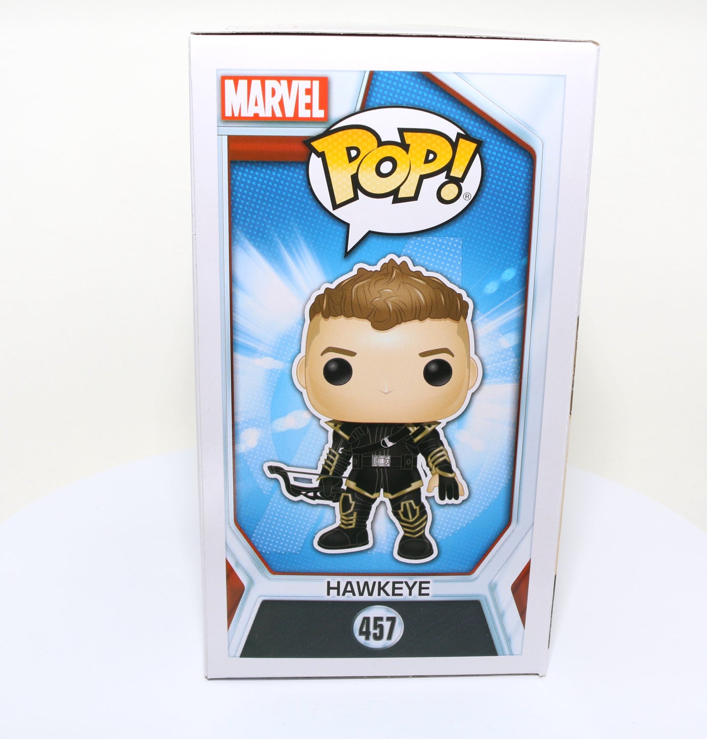 
                  
                    Jeremy Renner as Hawkeye in Avengers: Endgame (SWAU Witnessed) Signed Funko POP! #457
                  
                
