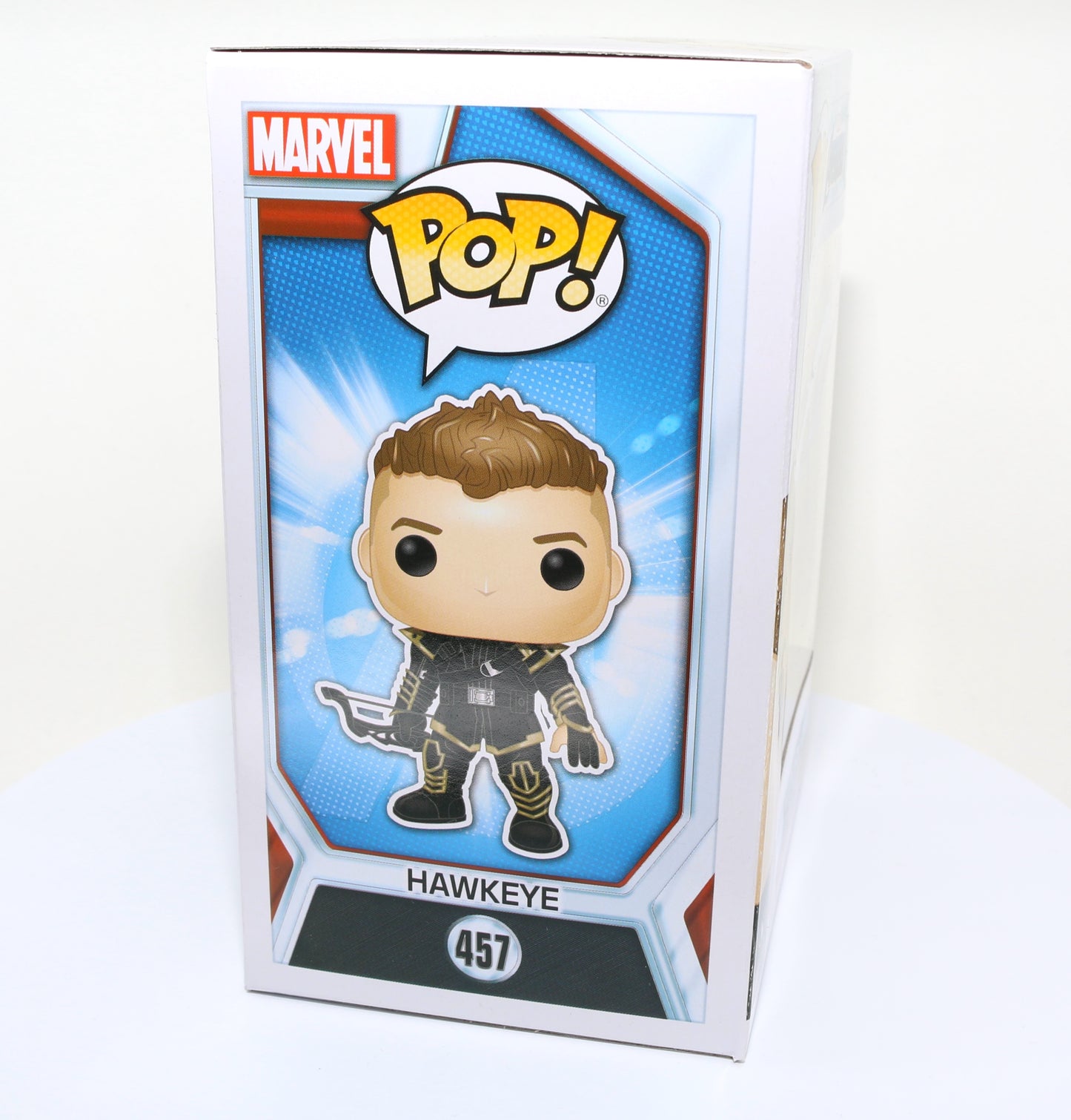 
                  
                    Jeremy Renner as Hawkeye in Avengers: Endgame (SWAU Witnessed) Signed Funko POP! #457
                  
                