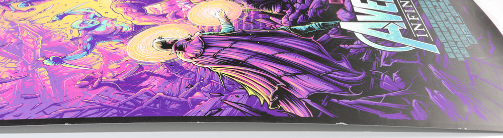 
                  
                    Josh Brolin as Thanos in Avengers: Infinity War (JSA) Signed 18x24 Limited Edition #123 / 200 Dan Mumford Screen Art Print
                  
                