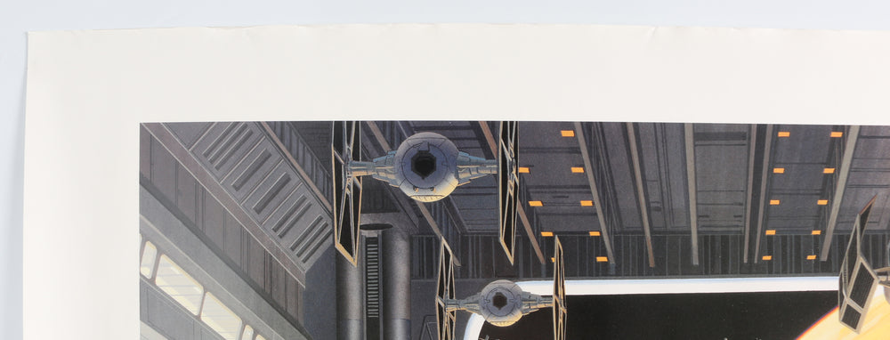 
                  
                    Star Wars Micro Machines Action Fleet Imperial Docking Bay Signed by Concept Artist Ralph McQuarrie
                  
                
