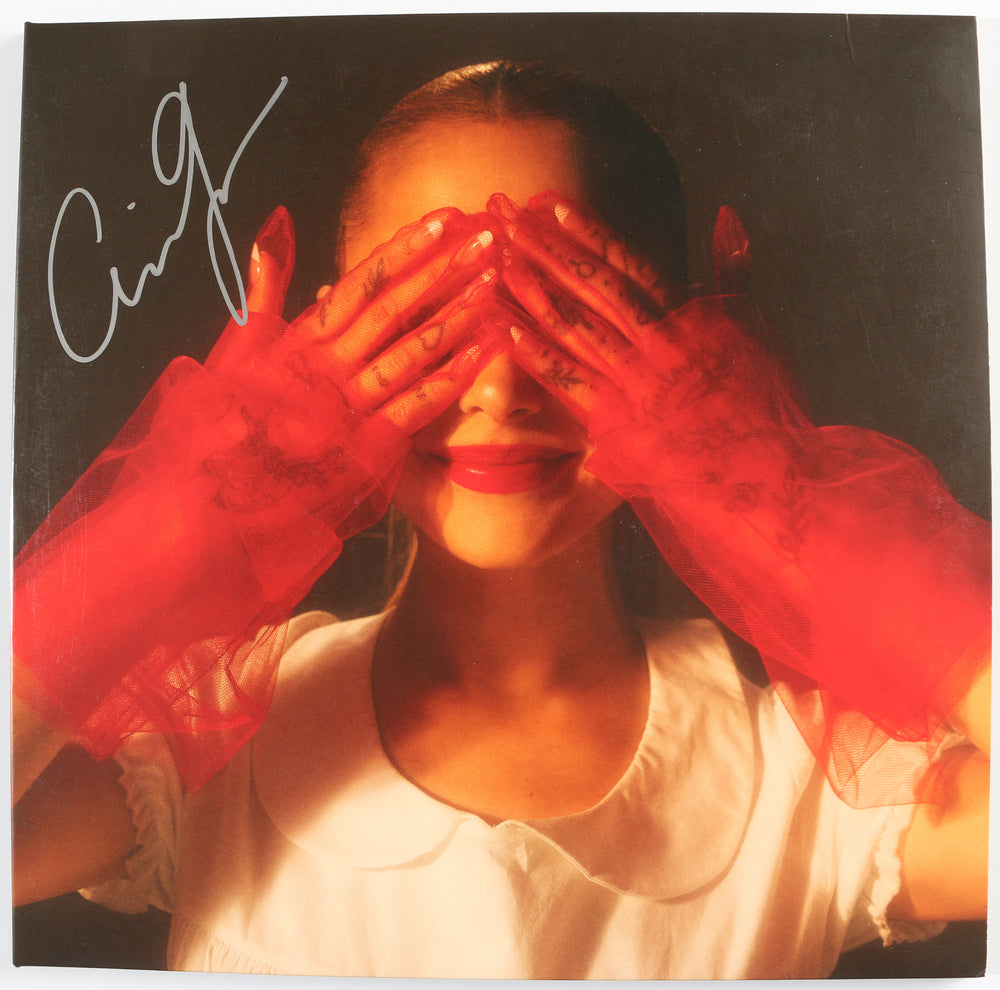 
                  
                    Ariana Grande: Eternal Sunshine Signed 12" Vinyl LP Translucent Ruby Red Record
                  
                