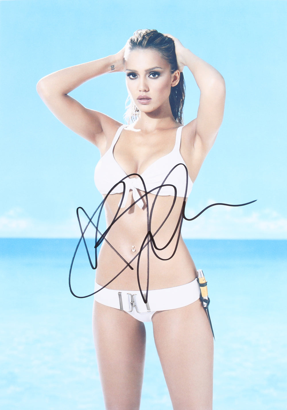 Jessica Alba from Fantastic Four & Sin City Sexy Signed 8x12 Photo
