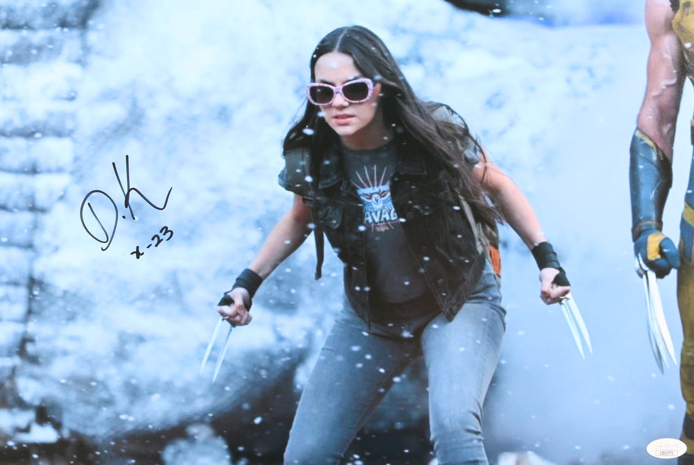 Dafne Keen as X-23 in Deadpool & Wolverine (JSA) Signed 12x18 Photo with Character Name