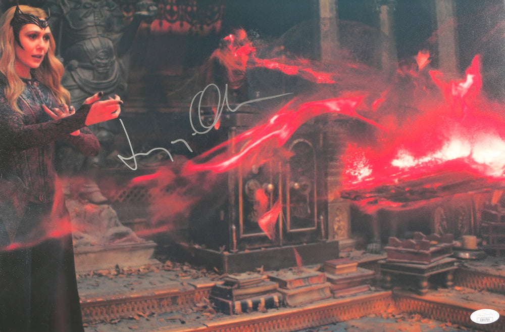 Elizabeth Olsen as Wanda Maximoff in Doctor Strange in the Multiverse of Madness (JSA) Signed 12x18 Photo