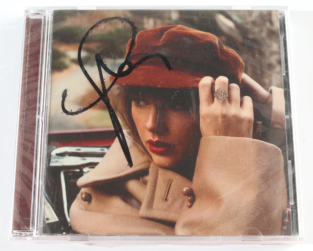 Red [Taylor's Version] CD Album (Sealed) 2021 Signed by Taylor Swift