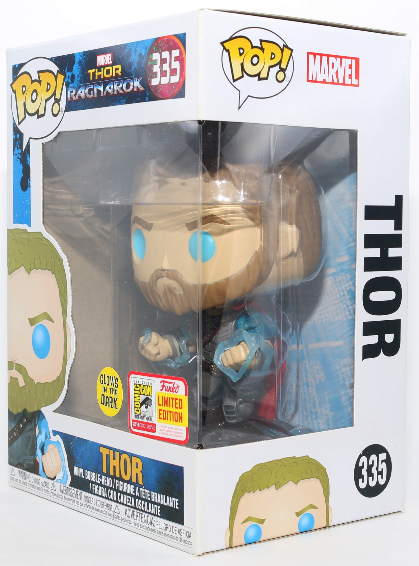 
                  
                    Chris Hemsworth as Thor in Thor: Ragnarok 2018 Summer Convention Glow in the Dark Exclusive [Unsigned] Funko POP! #335
                  
                